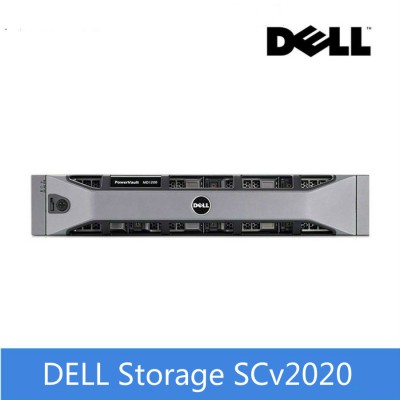 DELL戴爾SCv2020存儲磁盤陣列/雙控 16G FC/7*1.2T SAS 10K