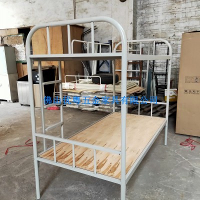 深圳羅湖出租屋鐵板床自制鐵板床批發學生上下雙層角鐵床