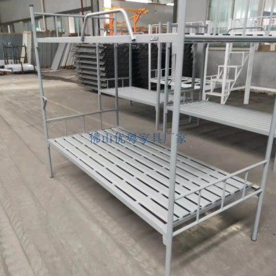 廣州方管、雙 單層床50雙層鐵床批發上下鐵床雙層方管鐵床廠家
